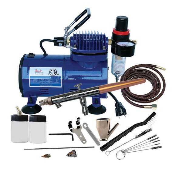 Paasche VLS-Set Airbrush Kit with Dual Fan Air Compressor System