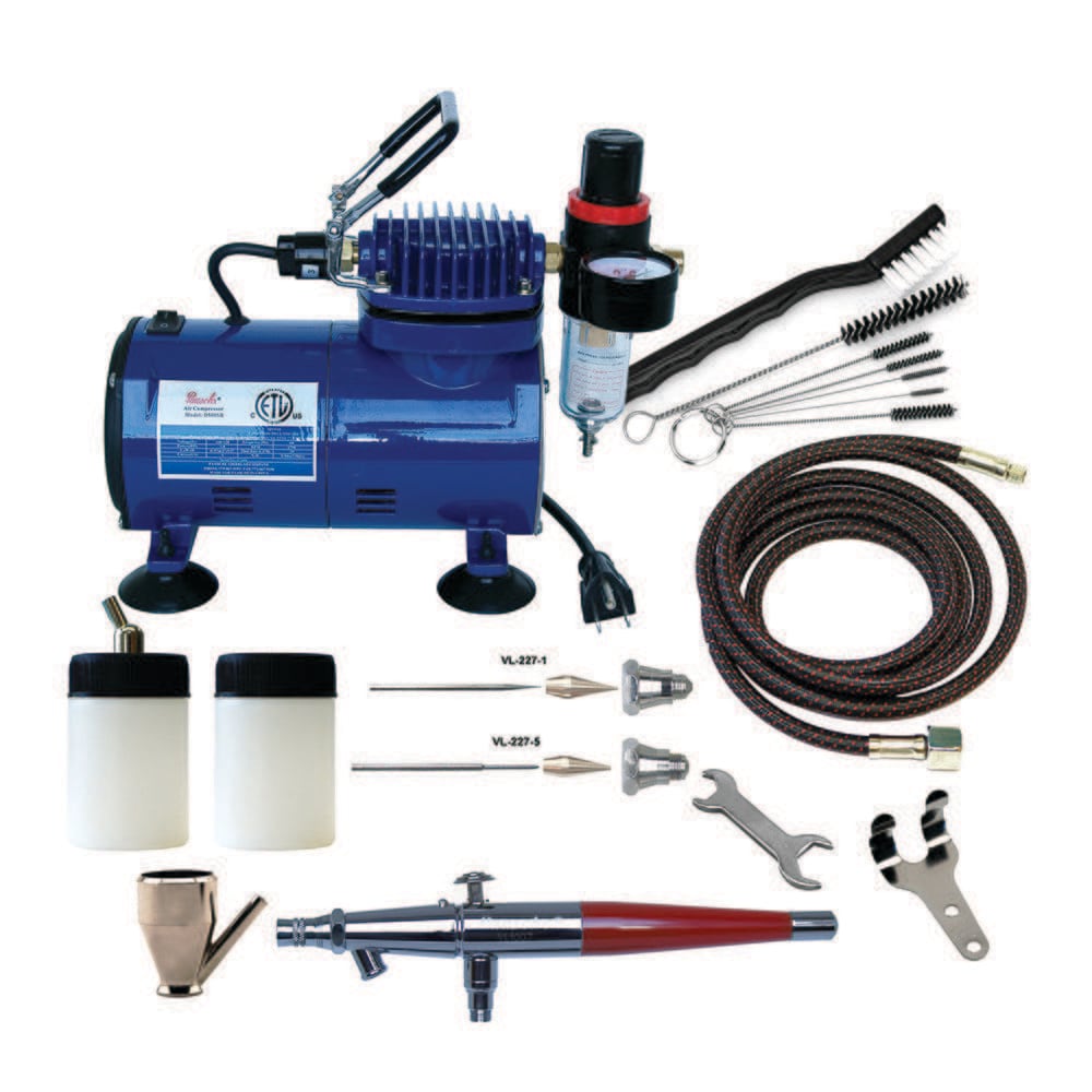 Paasche Airbrush VL-100D Airbrush System, Blue＿並行輸入